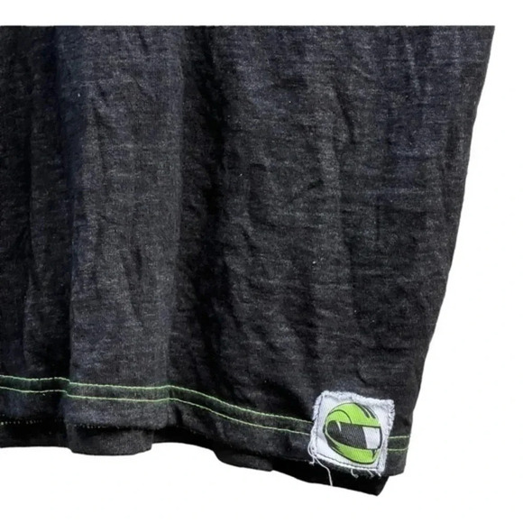 Mish Boys Long Sleeve Polo Shirt Black Motorcycle Graphic Soft Cotton Blend Sz 7 - Picture 3 of 6